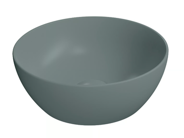 COLOR ELEMENTS Ø32 - Countertop round ceramic washbasin by GSI ceramica - view 3